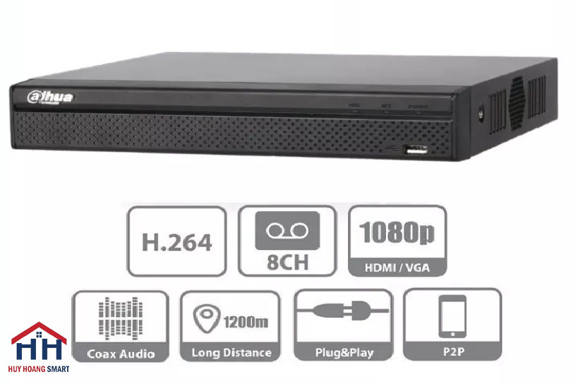 Đầu ghi ip 8 kênh dahua nvr1108hs-s3-dss