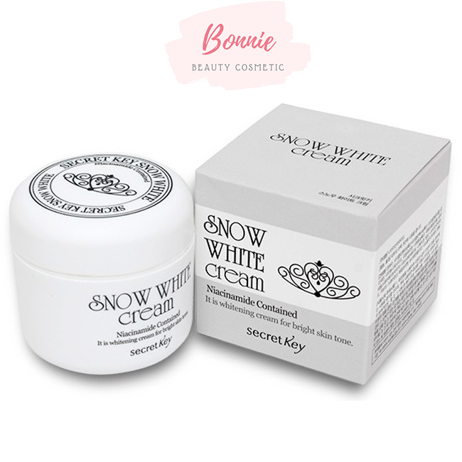Giảm 5% đơn 129K cap 15KKem dưỡng trắng da Secret Key Snow White Cream