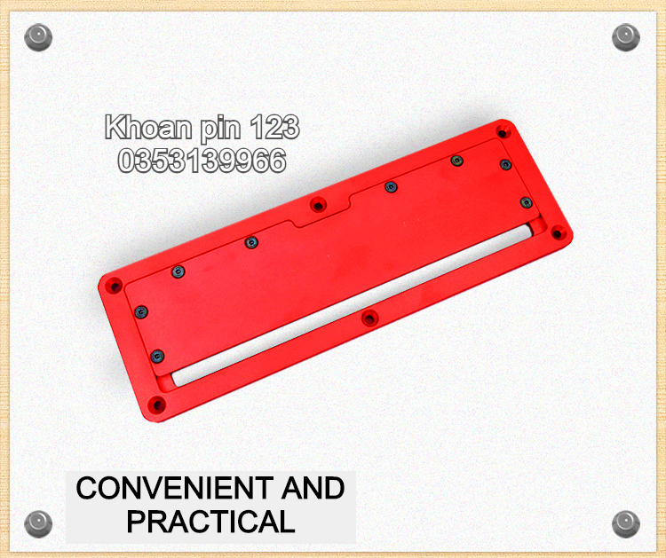 Tấm gá chế máy cưa bàn cho máy cưa đĩa 255mm