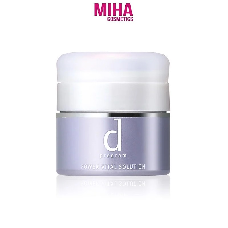 Kem dưỡng chống lão hóa cho da nhạy cảm d-program power vital solution 25g nhật bản