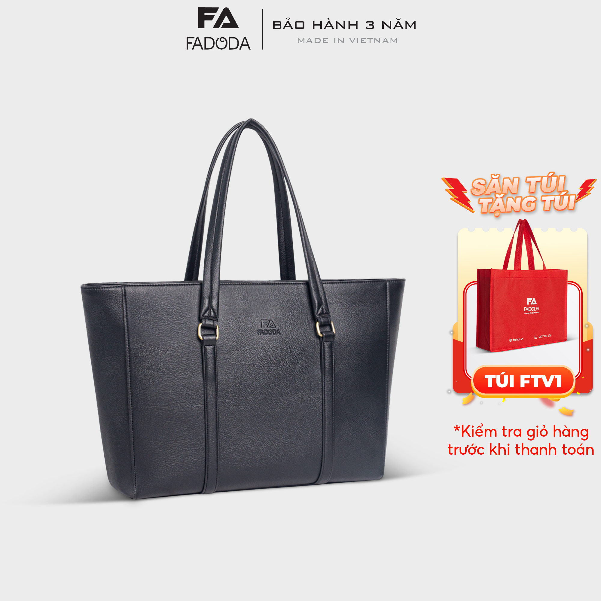 Túi xách nữ công sở cao cấp Fadoda FTX17