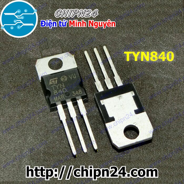 [2 con] (KT1) Triac SCR TYN840 TO-220 40A 800V
