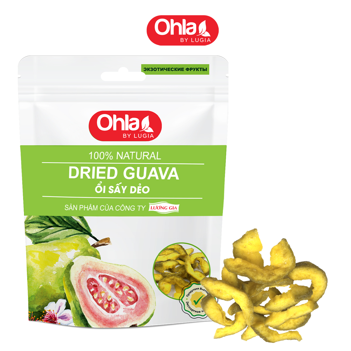 Ổi sấy dẻo ohla - 500g