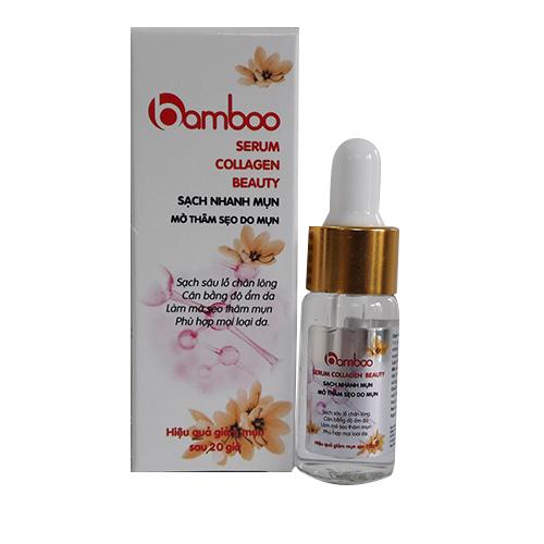 Serum Collagen Beauty - Sạch Mụn Mờ Thâm Sẹo Mụn Bamboo