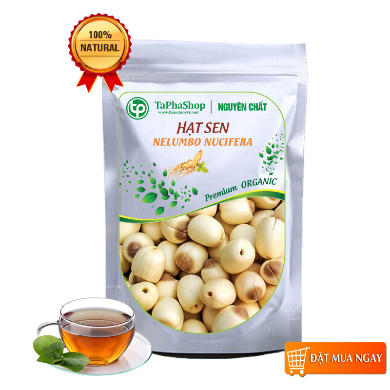 Hạt sen sấy khô 500g - tấn phát