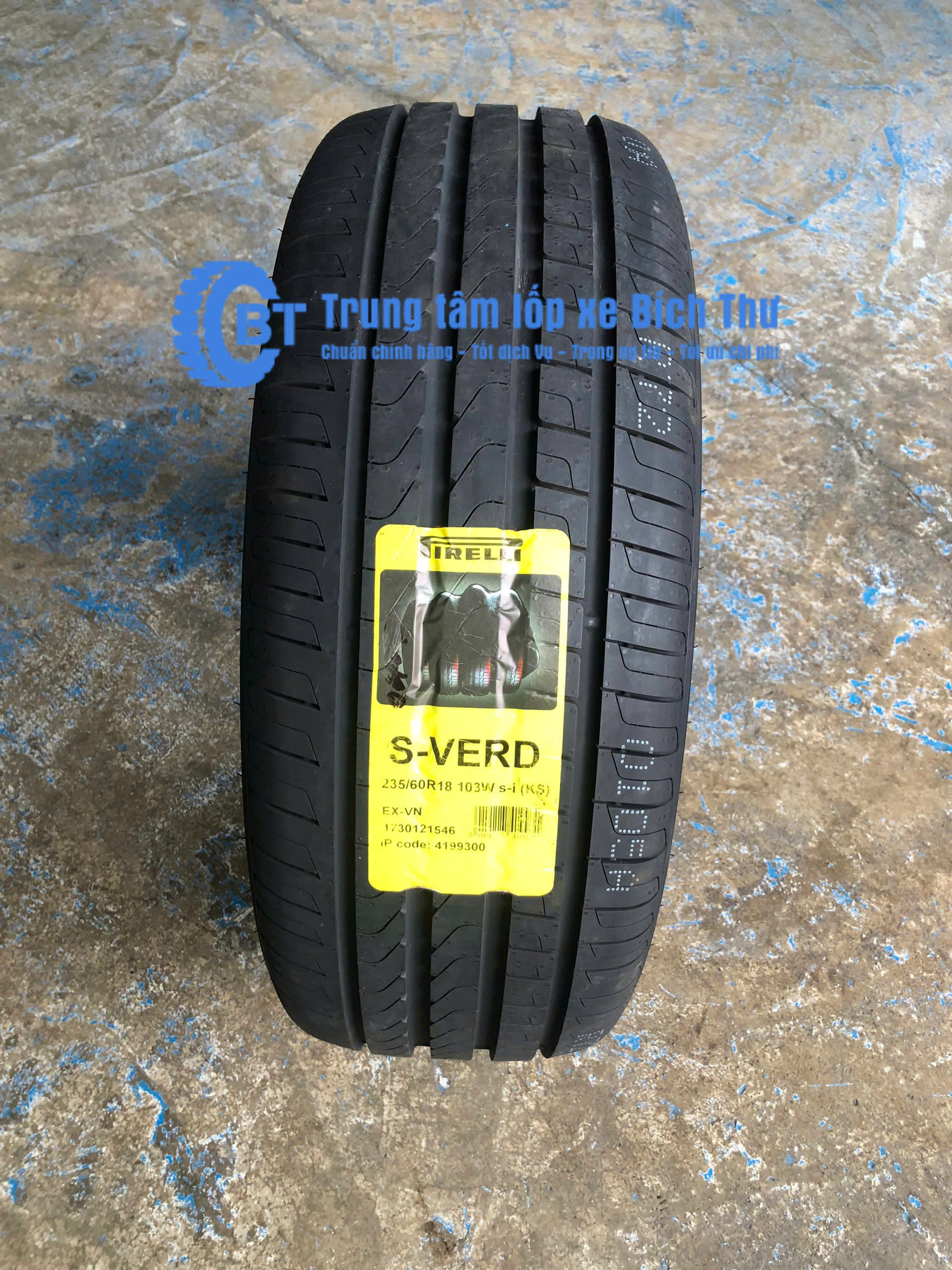 Lốp Pirelli 235/60R18 Scorpion verde 103W ( Lốp tráng keo )