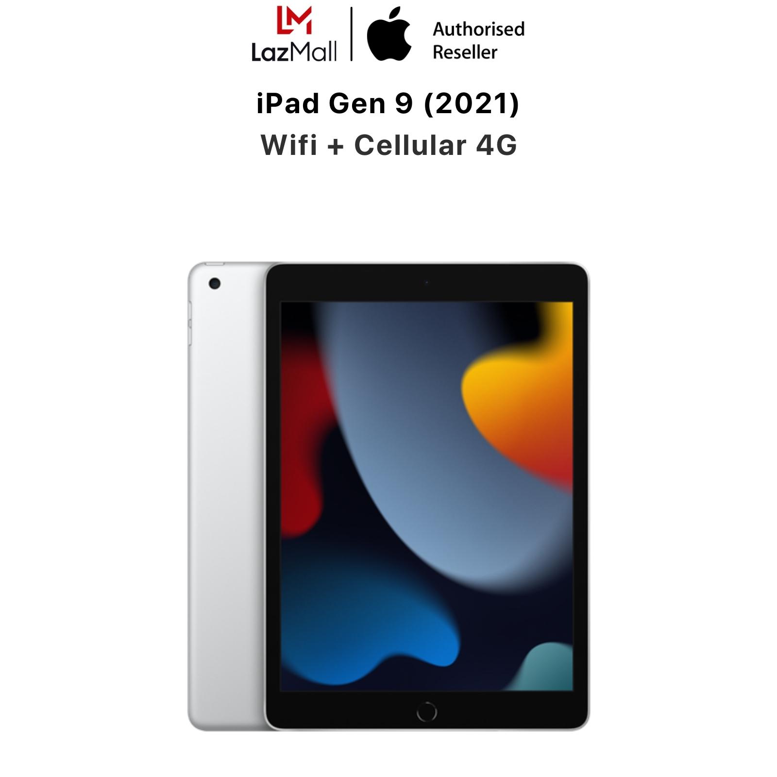 iPad Gen 9 10.2-inch (2021) Wifi + Cellular(4G) - Hàng Chính Hãng
