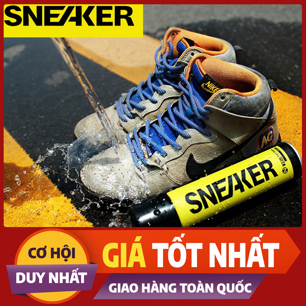 Chai Xịt Nano Chống Thầm Nước Cho Giày Sneaker - Chai Xịt Giày Chống Thấm Nước Cho Giày Hàng Cao Cấp