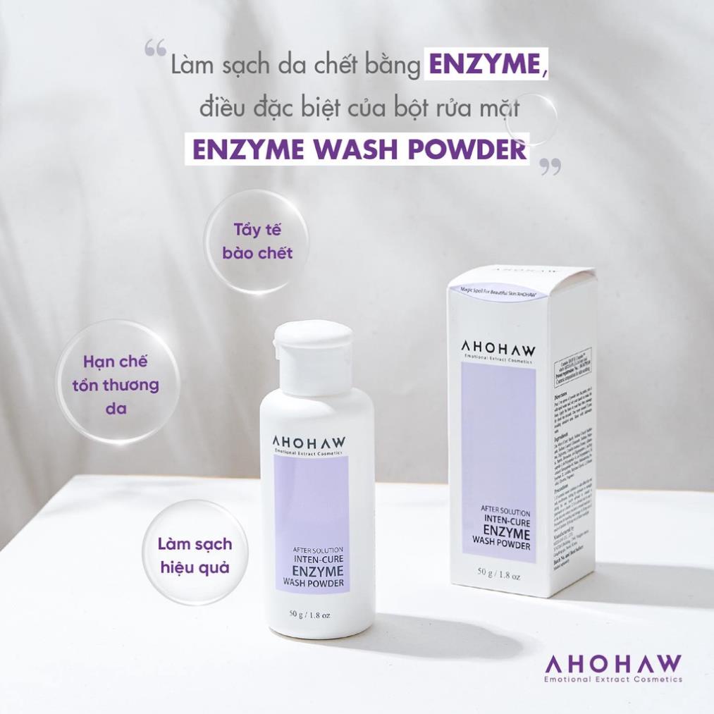 Bột rửa mặt Enzyme làm sạch sâu INTEN-CURE ENZYME WASH POWDER AHOHAW