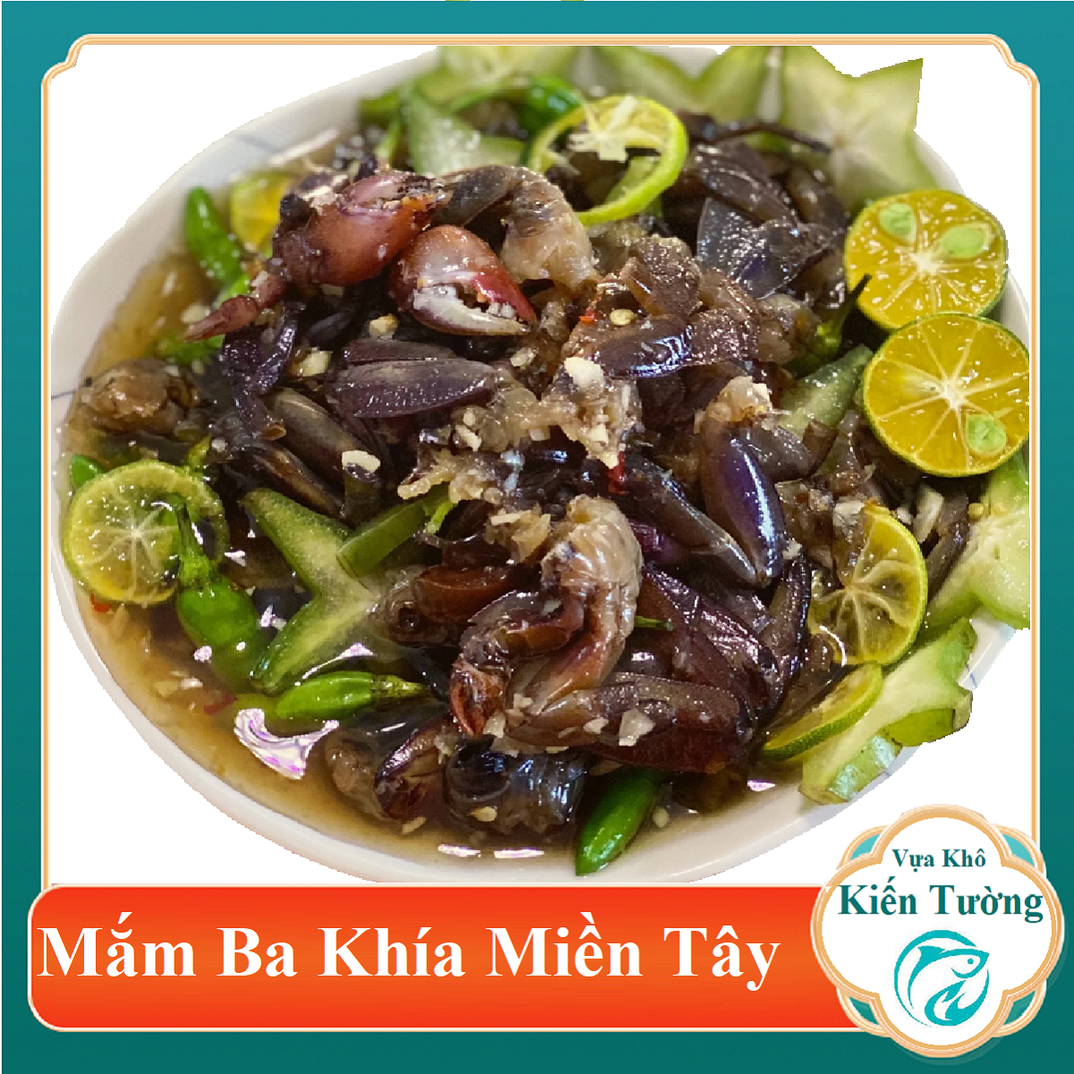 Mắm ba khía đặc sản tứ danh bao ngon 1kg-vựa khô kiến tường