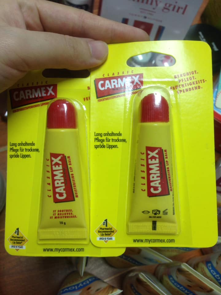 Dưỡng môi Carmex Xách tay Đức