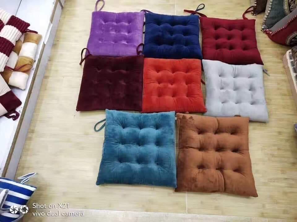 Bộ 5 cái nệm ngồi đa năng- nệm ngồi ăn lẩu,nệm ngồi bàn nhật, đệm lót ghế, nệm ngồi thiền, đệm tựa lưng, nệm trà đạo.nệm ngồi trà sữa hình trong mèo mập dễ thương
