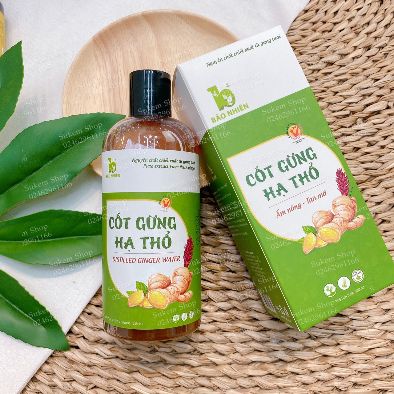 Cốt gừng cho mẹ sau sinh - Sukem Shop