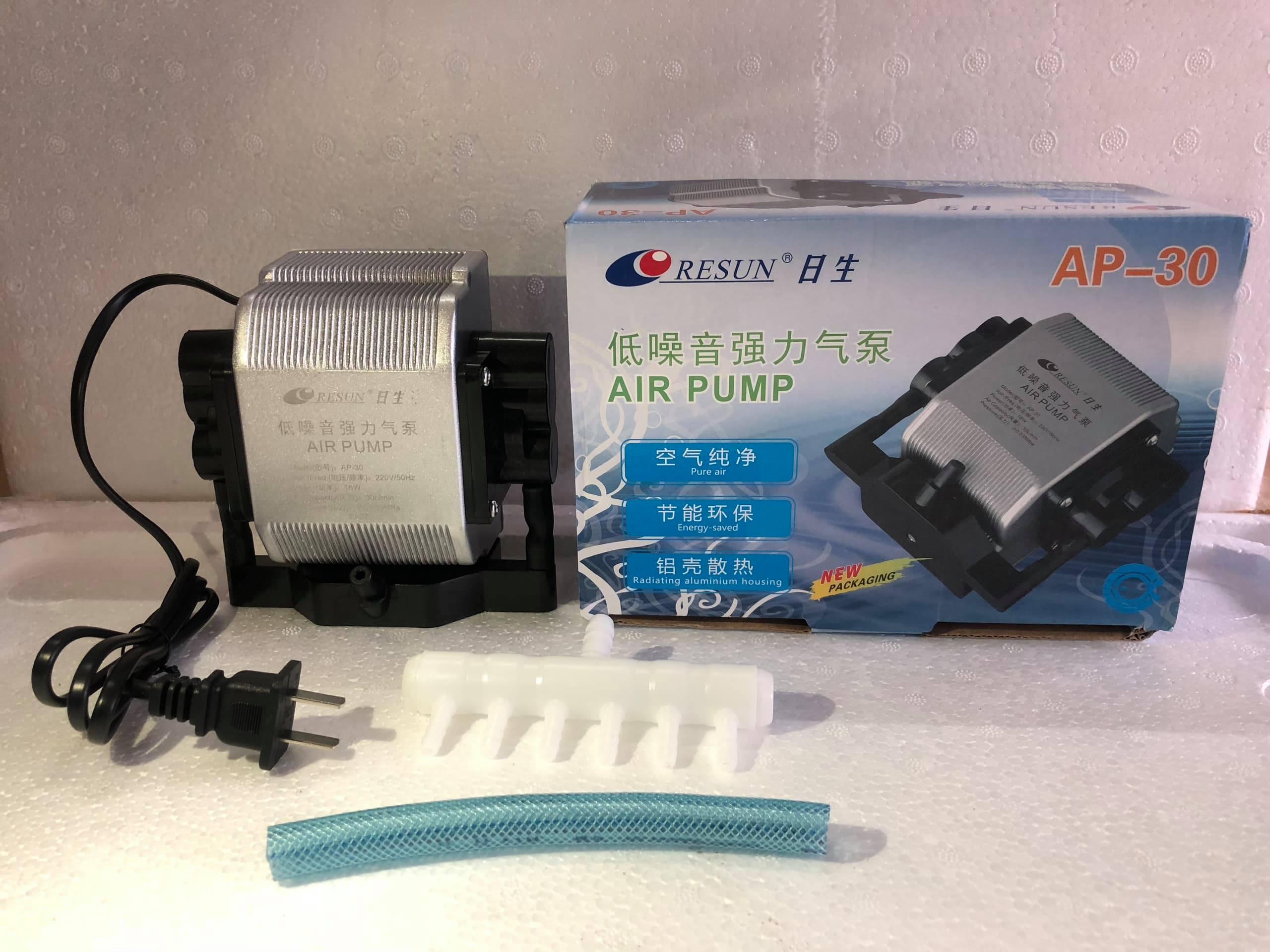 Máy tạo oxy 6 vòi cho hồ cá resun ap-30