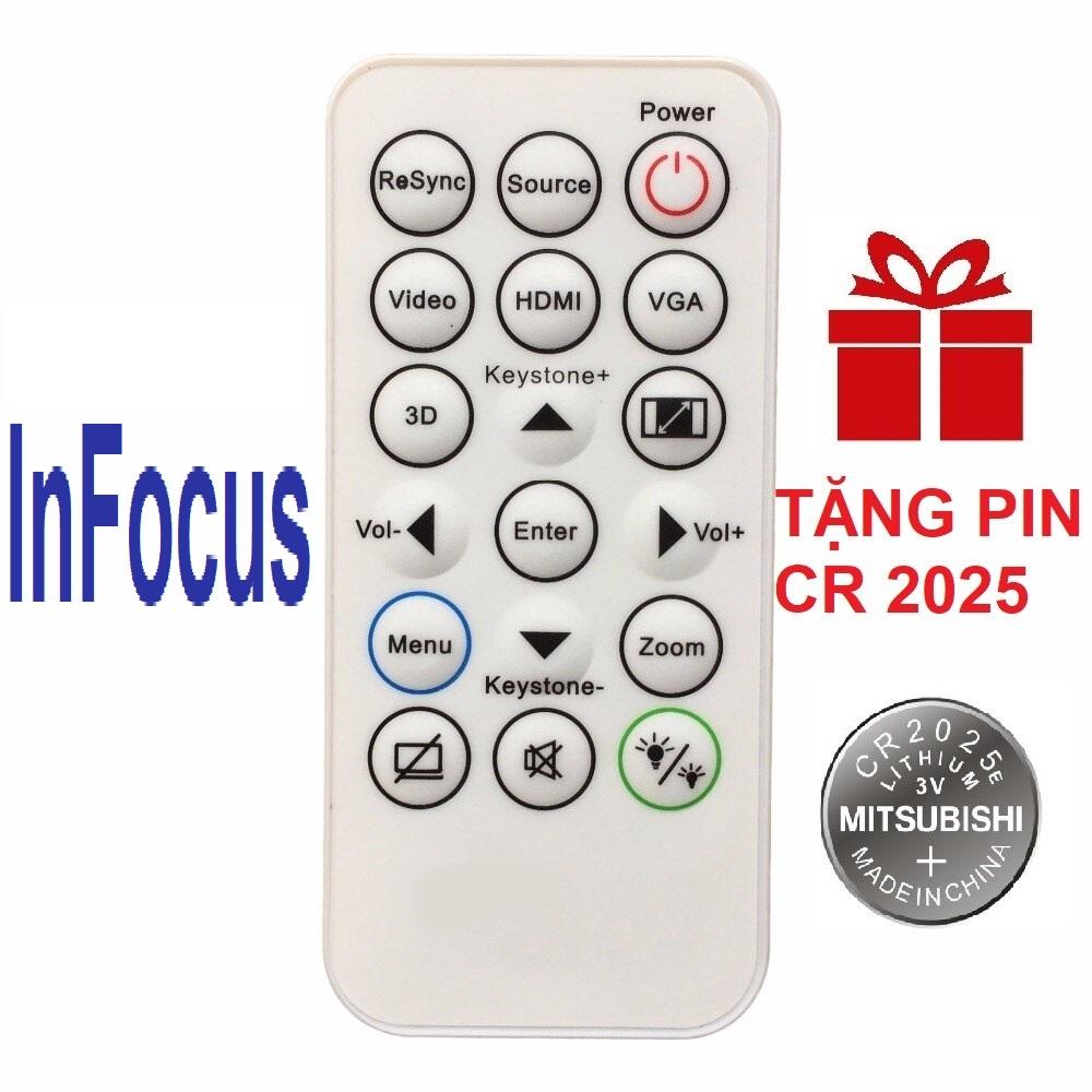 Remote điều khiển máy chiếu infocus mẫu 1 - remote may chieu infocus dieu khien may chieu infocus
