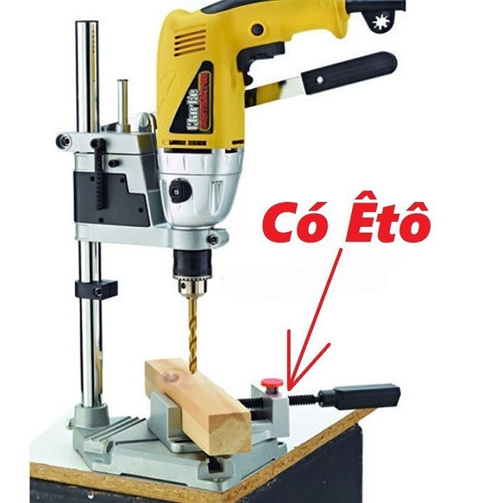 Khung máy khoan tz6102- 1 tầng có ê tô