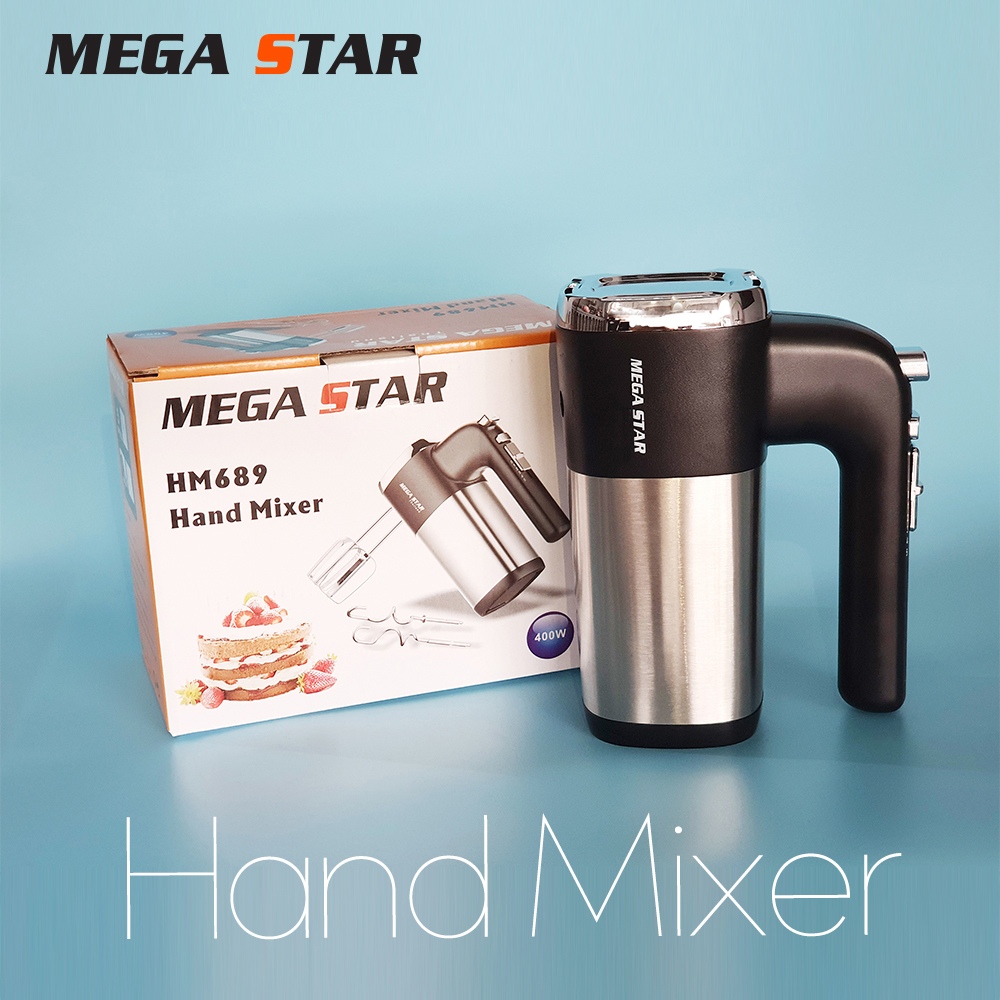 Máy đánh trứng Megastar HM689 - Hàng chính hãng bảo hành 12 tháng