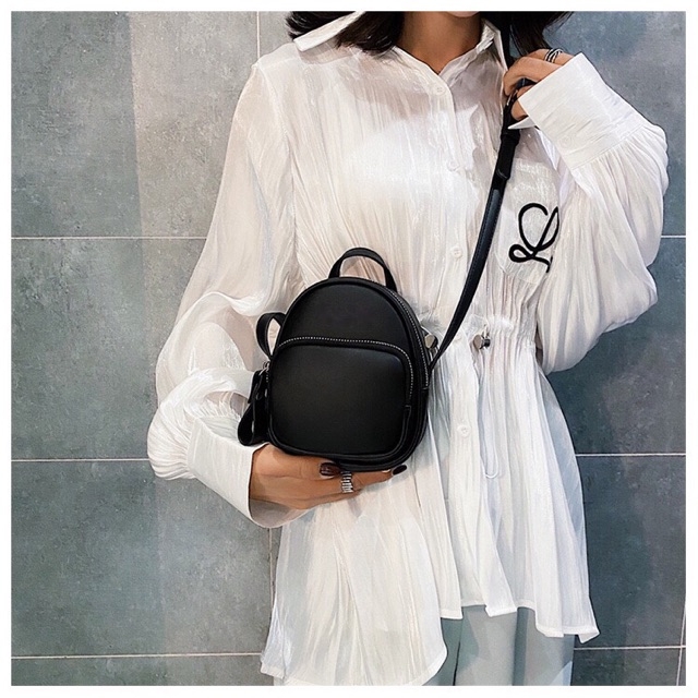 ❤️𝑩𝒂𝒍𝒐 𝒅𝒂, balo mini🌷balo đeo chéo nữ