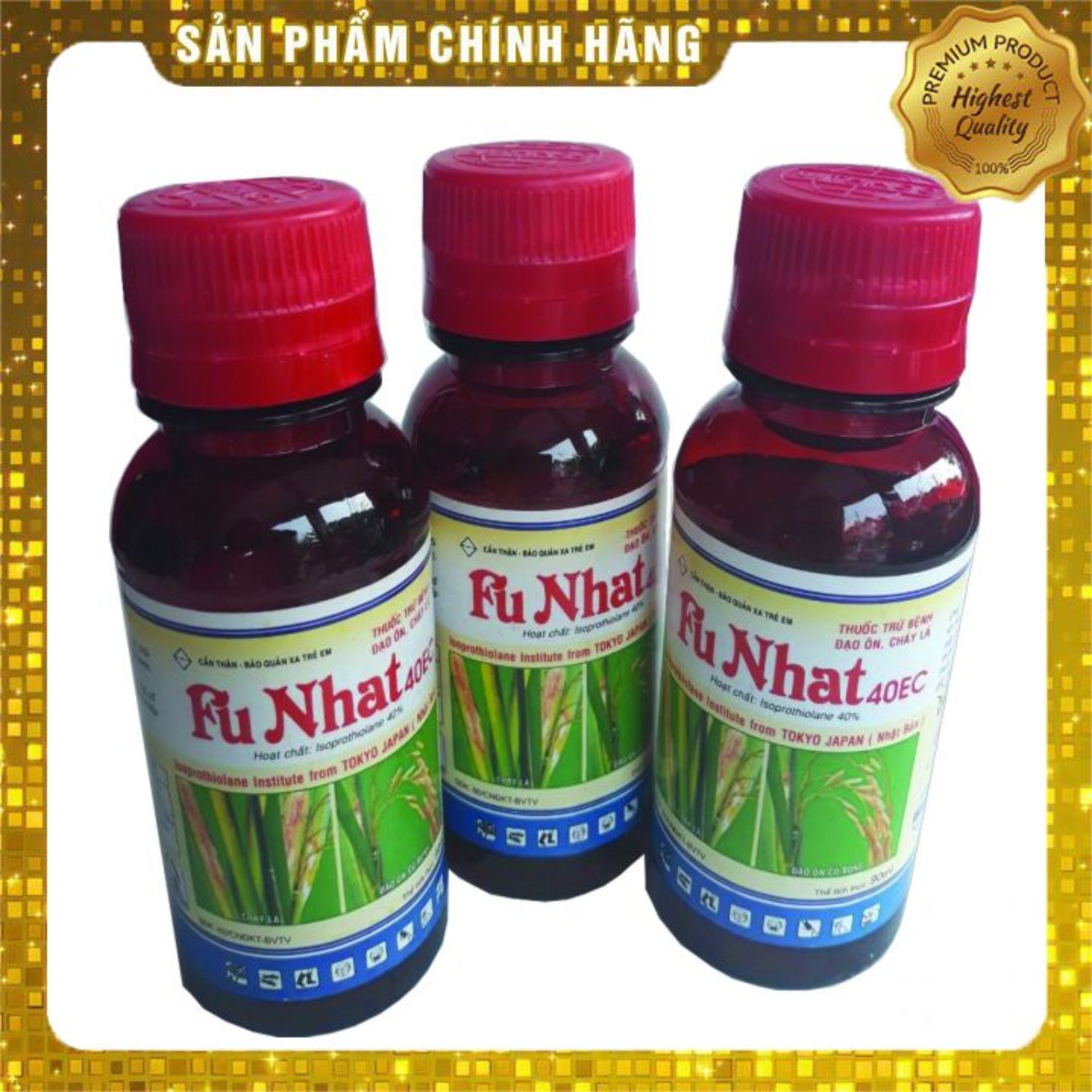 Đặc tri bệnh đạo ôn, cháy lá fu nhat 40ec