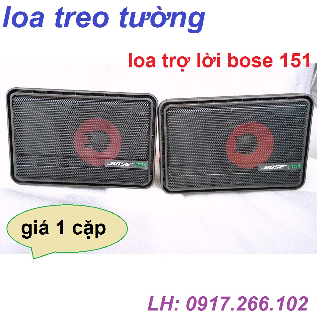 Củ loa treo tường bose 151 màng đỏ - hàng chính hãng bose 151 - giá 1 cặp