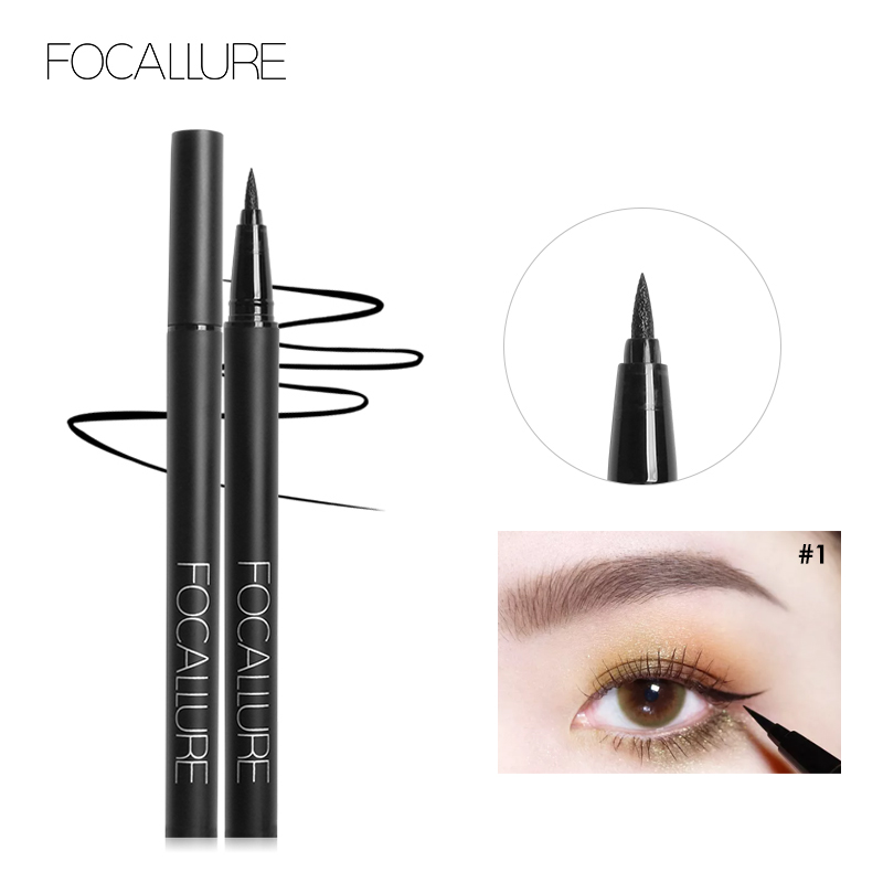  Bút kẻ mắt nước Focallure chuyên nghiệp lâu trôi không thấm nước nhanh khô trọng lượng 1G - INTL 