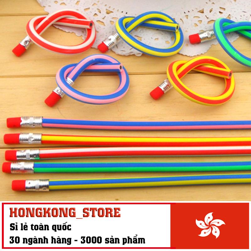 [COMBO 3 Chiếc] Bút chì mềm uốn cong độc đáo - Bút chì văn phòng phẩm chiều dài 18cm