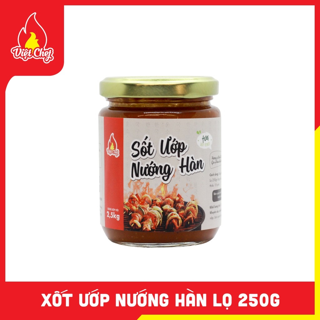 Xốt Ướp Nướng Hàn Lọ 250g - Gia vị nướng chuẩn hàn quốc