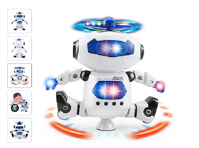 Robot đồ chơi- đồ chơi robot phát nhạc-Robot Thông Minh Nhảy Múa Hát Xoay 360 Độ-Legoxanh