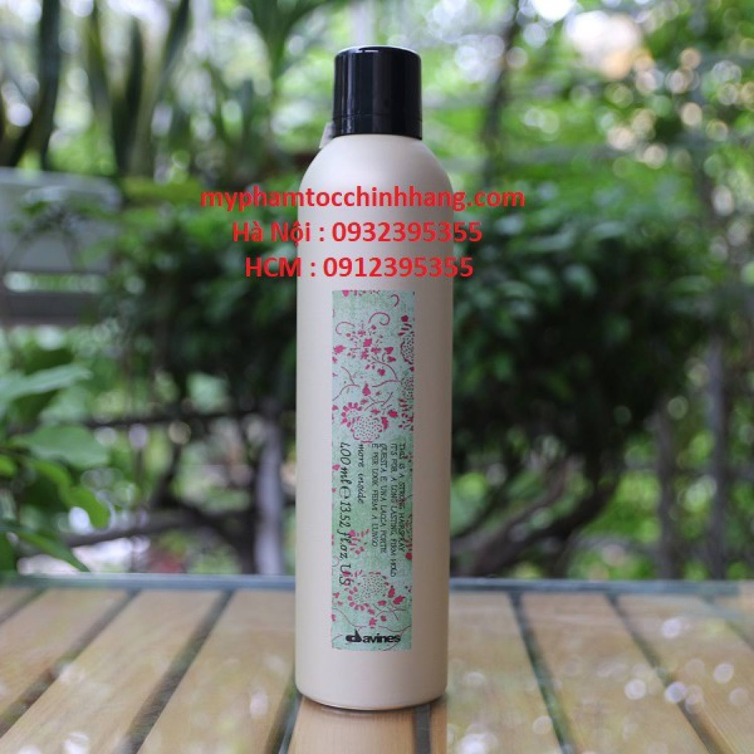 Gôm xịt tóc davines strong cứng 400ml