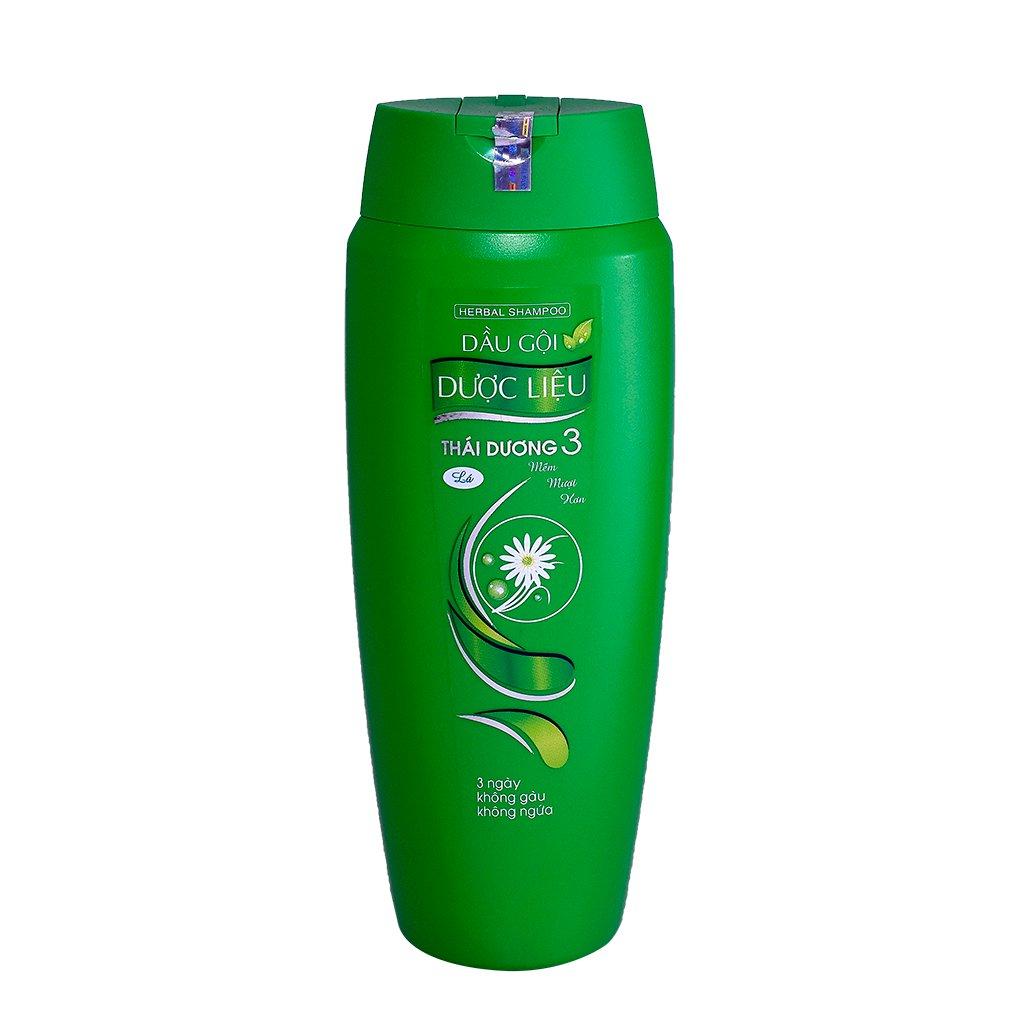 Dầu Gội Dược Liệu Thái Dương 3 - Sao Thái Dương - Xinh Xinh - (Màu Xanh)
