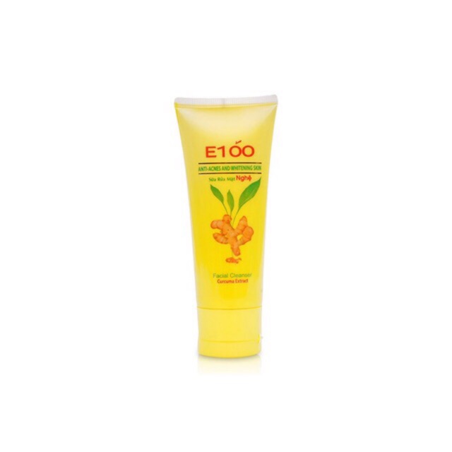 Sữa rửa mặt e100 nghệ 100g