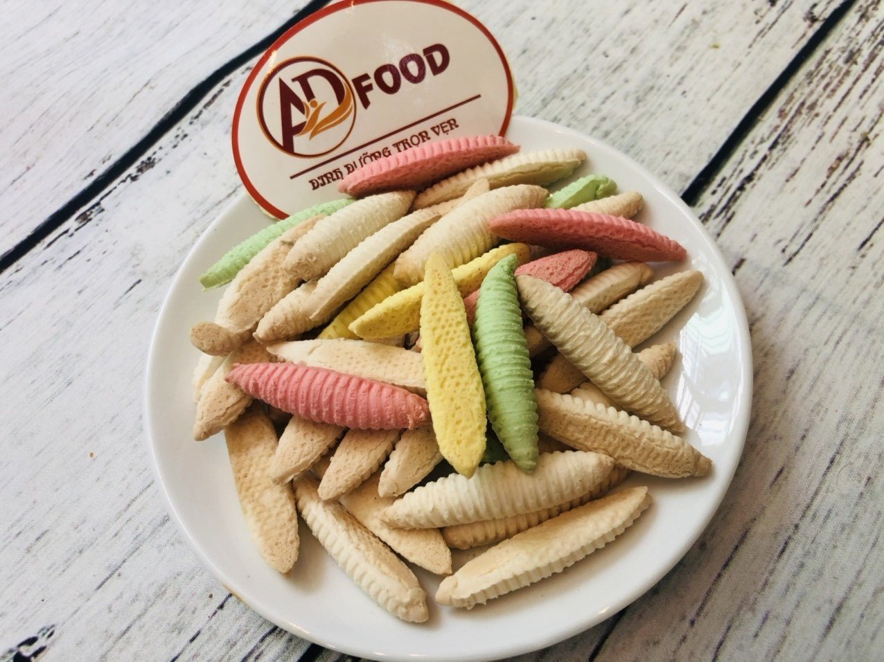100g bánh đuông dừa thập cẩm - doanvat_hangduong