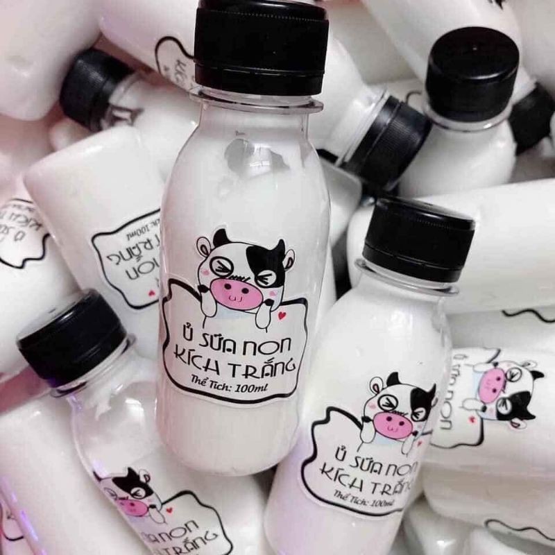 Ủ trắng da sữa non con bò 100ml
