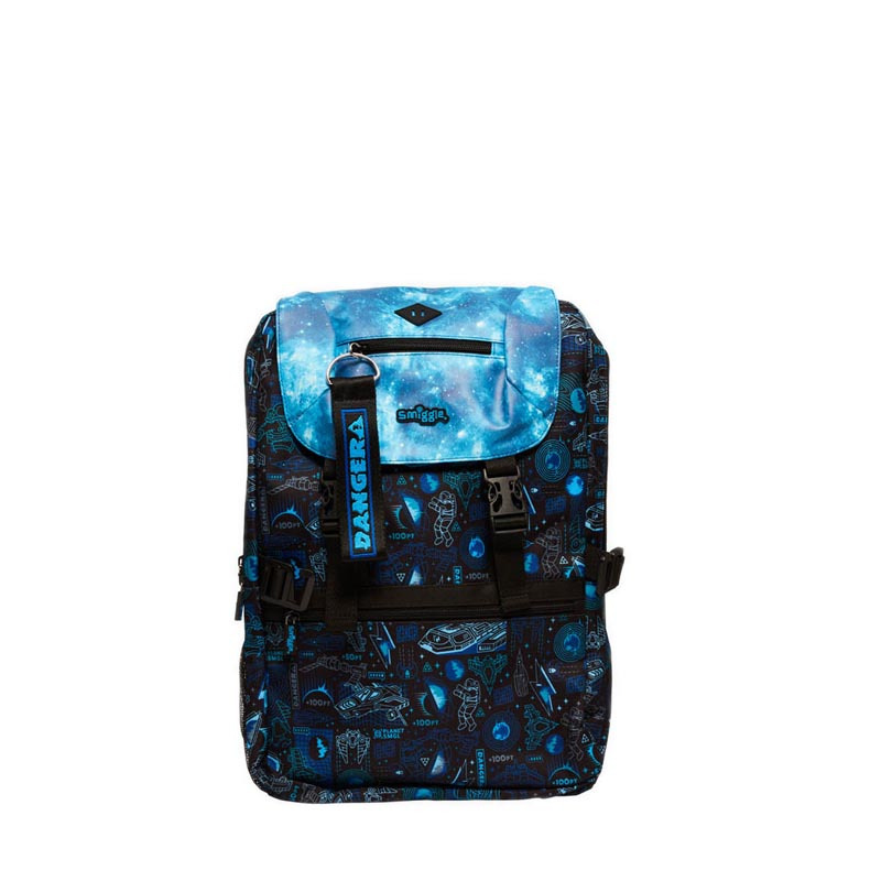 Ba Lô Smiggle Bag Backpack Foldover Bright - IGL445103BLK