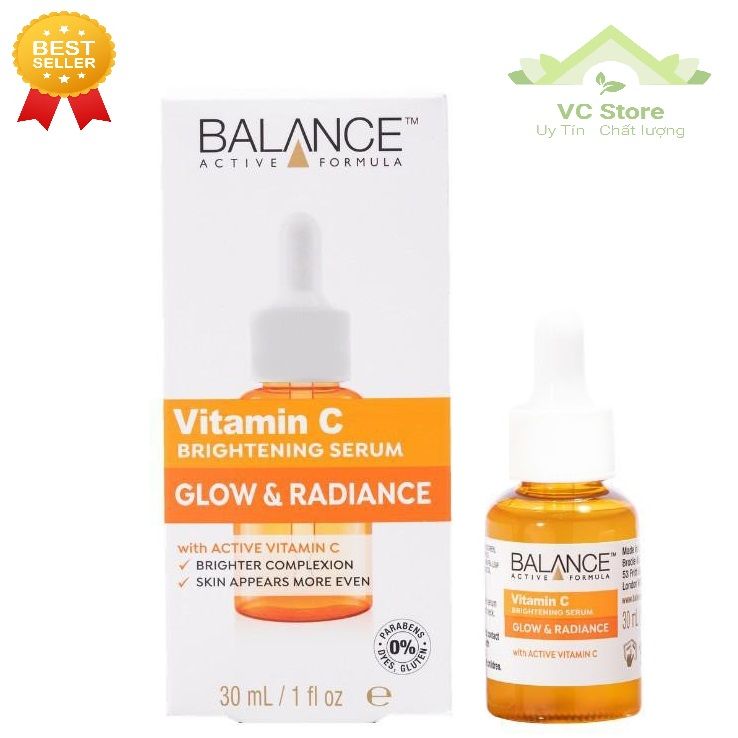 Serum vitamin c balance sáng da, mờ thâm hiệu quả 30ml