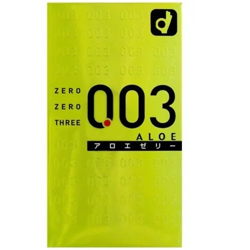 Bao cao su okamoto 0.03 aloe - nhật bản