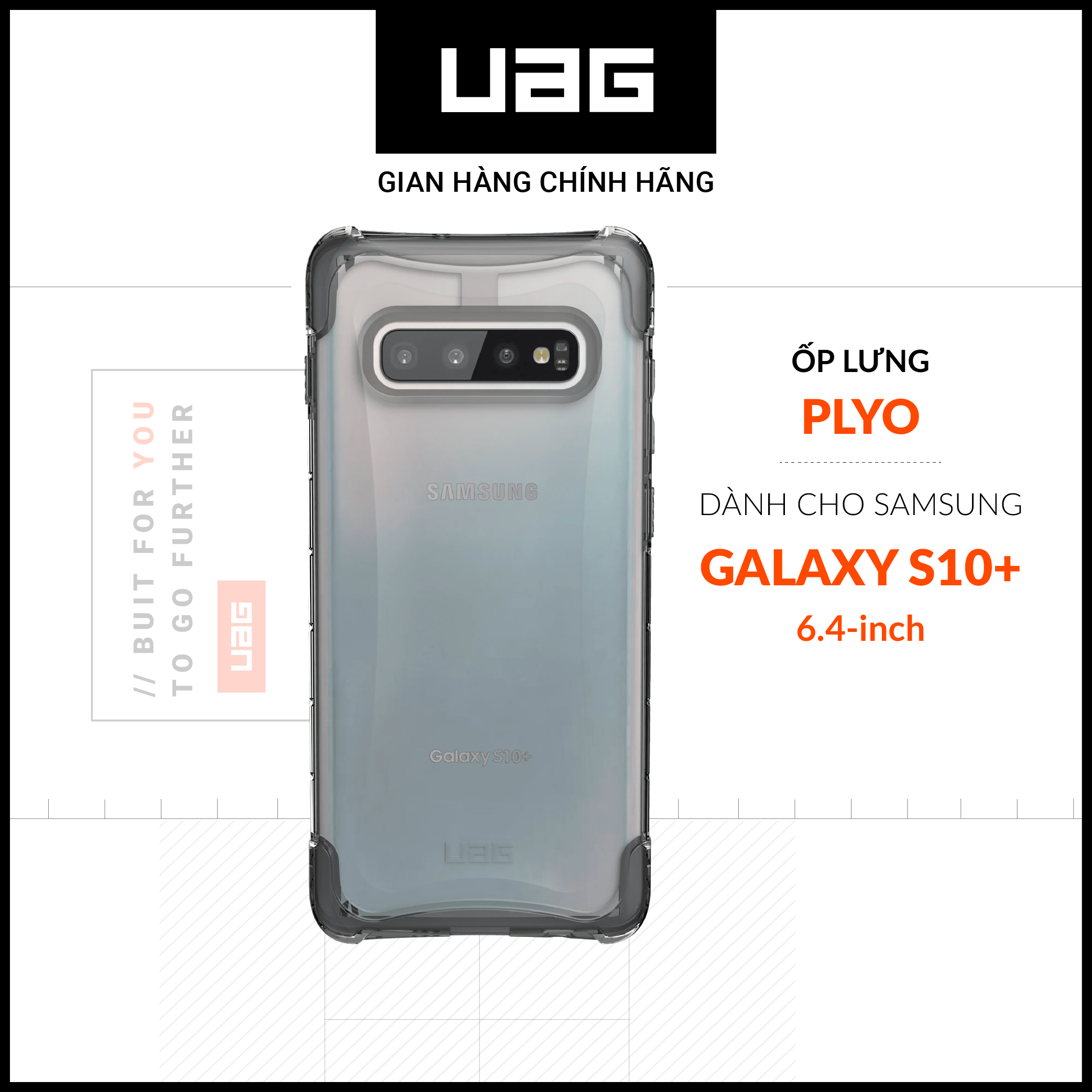 Ốp lưng UAG Plyo cho Samsung Galaxy S10 Plus