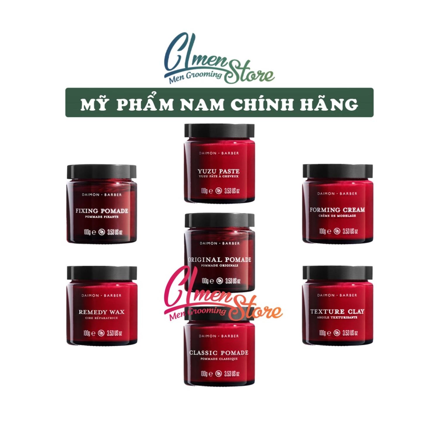 Sáp vuốt tóc Daimon Barber
