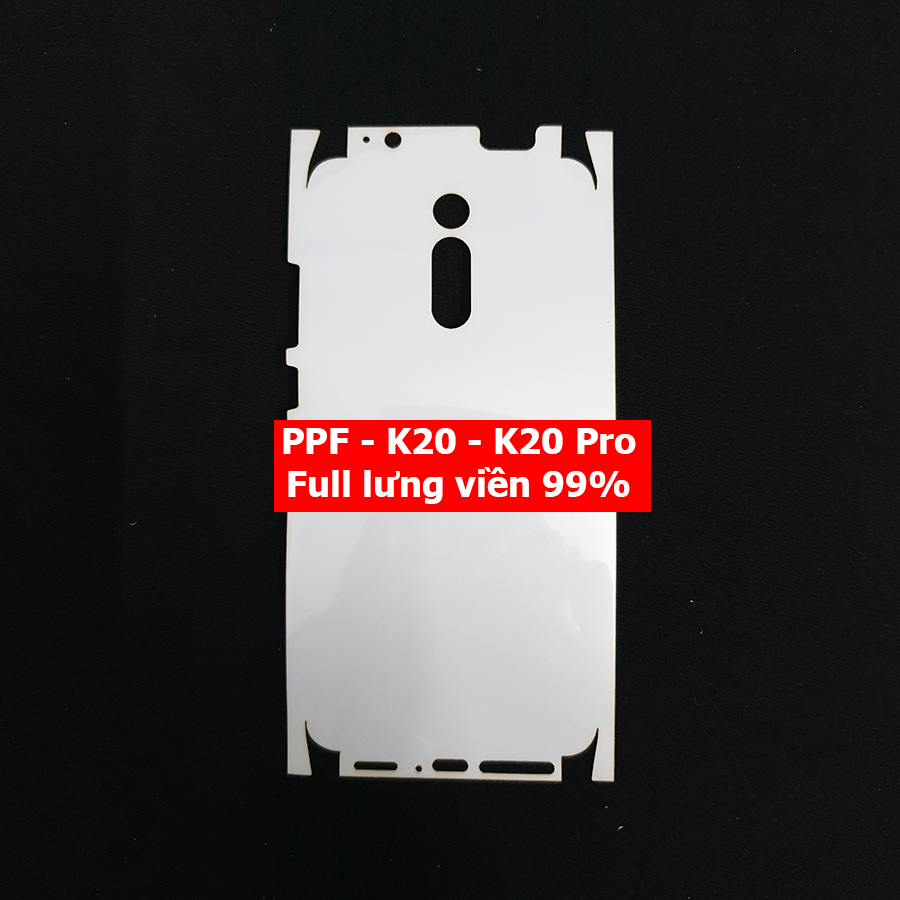Miếng dán PPF nhám full lưng viền K20 K20 Pro