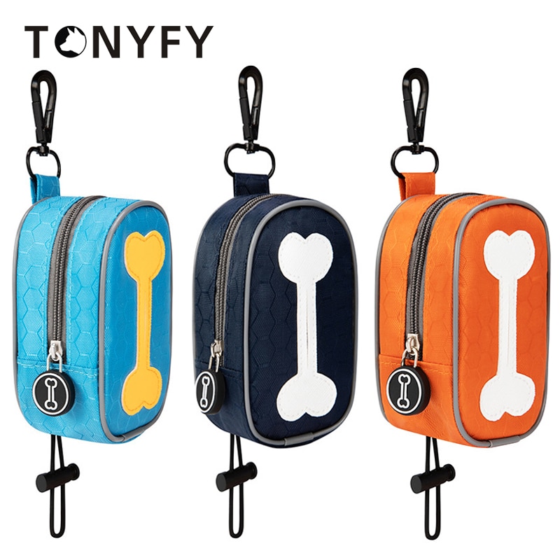 Con chó làm sạch lên túi Túi đựng phân chủ phụ kiện gắn Dây Xích Chó Snack gói không thấm nước ngoài trời tay-miễn phí Clip Pet túi đựng rác tiện lợi làm sạch Thú cưng công cụ