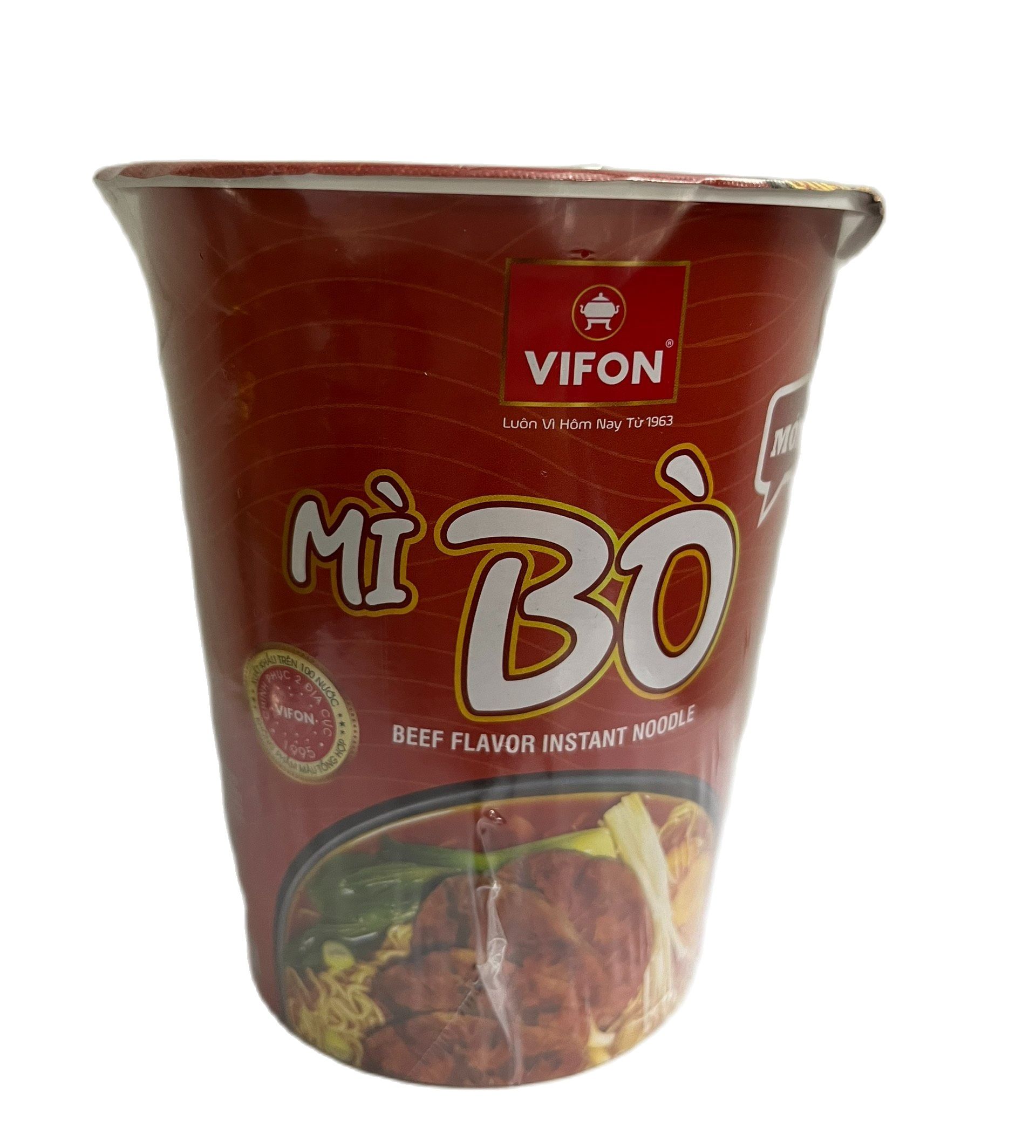 Mì bò vifon ly 60g