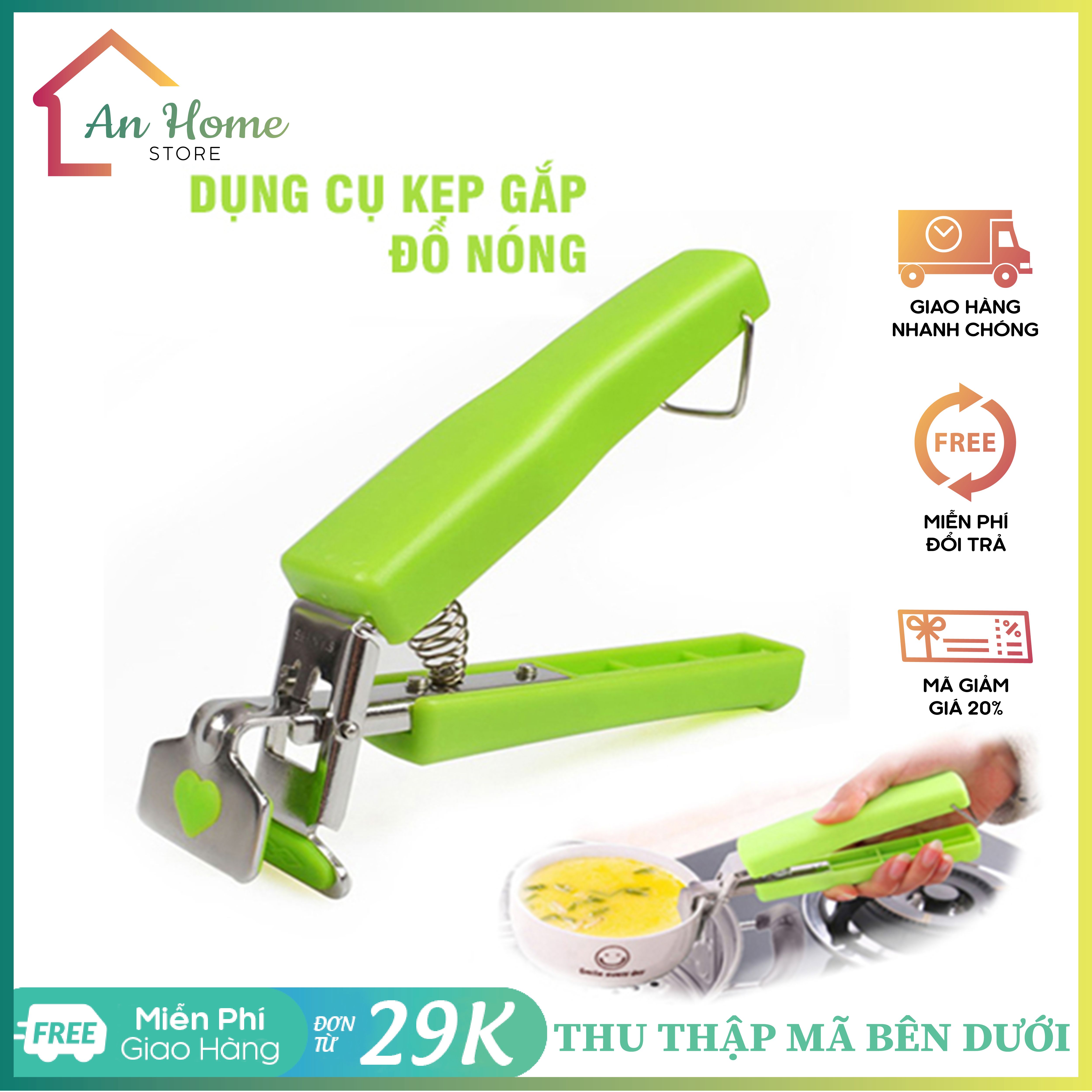 Dụng cụ gắp nóng thông minh anhome, dụng cụ gắp nóng chuyên dụng tiện lợi