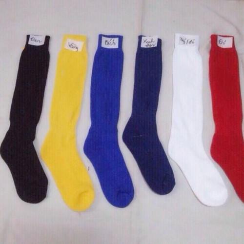 Combo 5 đôi tất đá bóng vớ đá banh dài thường lớn ĐỒ TẬP TỐT