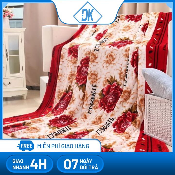 Mền lông tuyết siêu mềm mịn ấm áp giặt nhanh khô size 1.7x2m Đăng Khoa 79 Chat chọn mẫu chăn ngủ văn phòng chăn tuyết nhung blanket