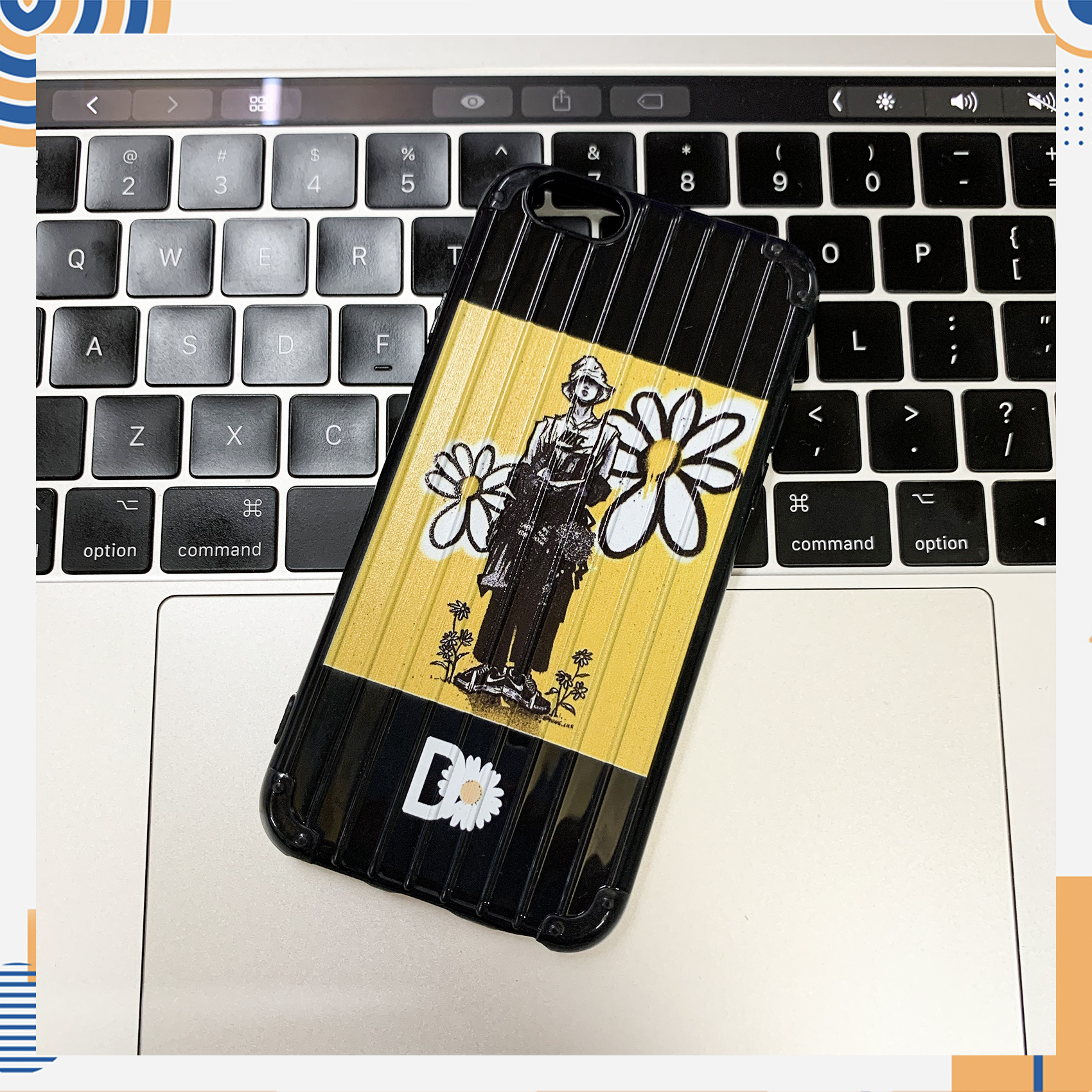 Ốp Vali Chống Sốc Peaceminusone - G Dragon In Hình 9D Hình Hot Về Hàng Full Mã Iphone