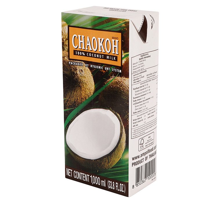 Nước cốt dừa UHT Chaokoh 1L Nhập khẩu chính hãng