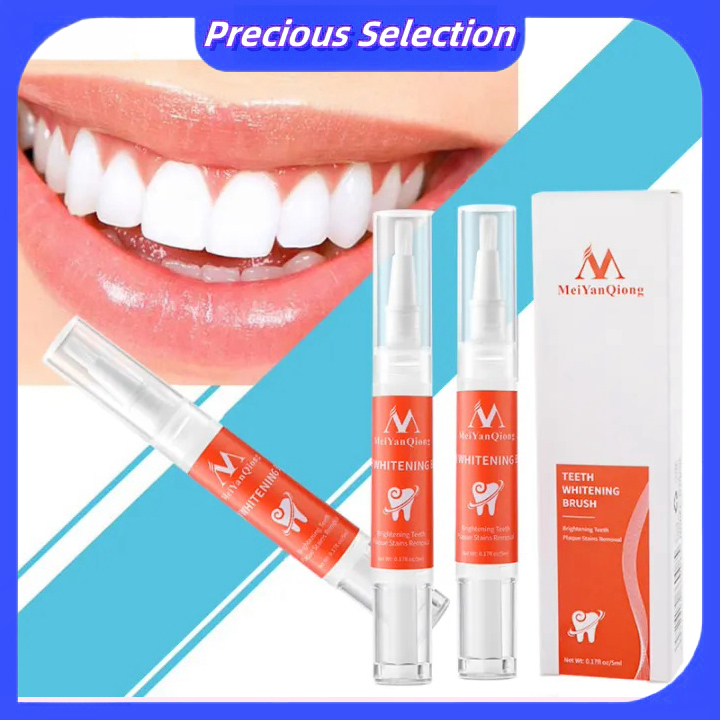 MeiYanQiong 3 gói tinh chất làm sạch răng bàn chải đánh răng tẩy sạch mảng