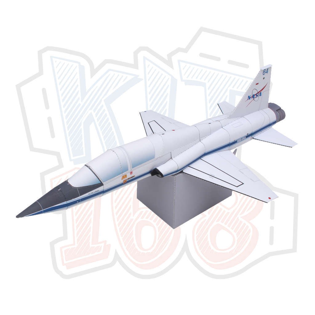 Mô hình giấy Phi thuyền Không gia T-38A(N) Talon