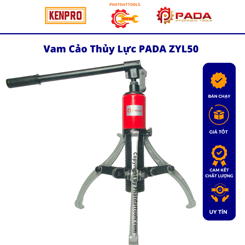 Cảo thủy lực pada zyl50 vam thủy lực 50 tấn hàng chính hãng