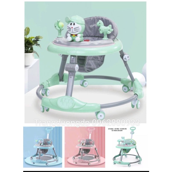 Xe tròn tập đi 2in1